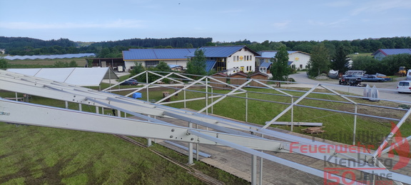 Zeltaufbau 