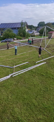 Zeltaufbau 