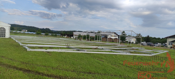 Zeltaufbau 