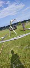 Zeltaufbau 