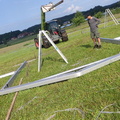 Zeltaufbau 